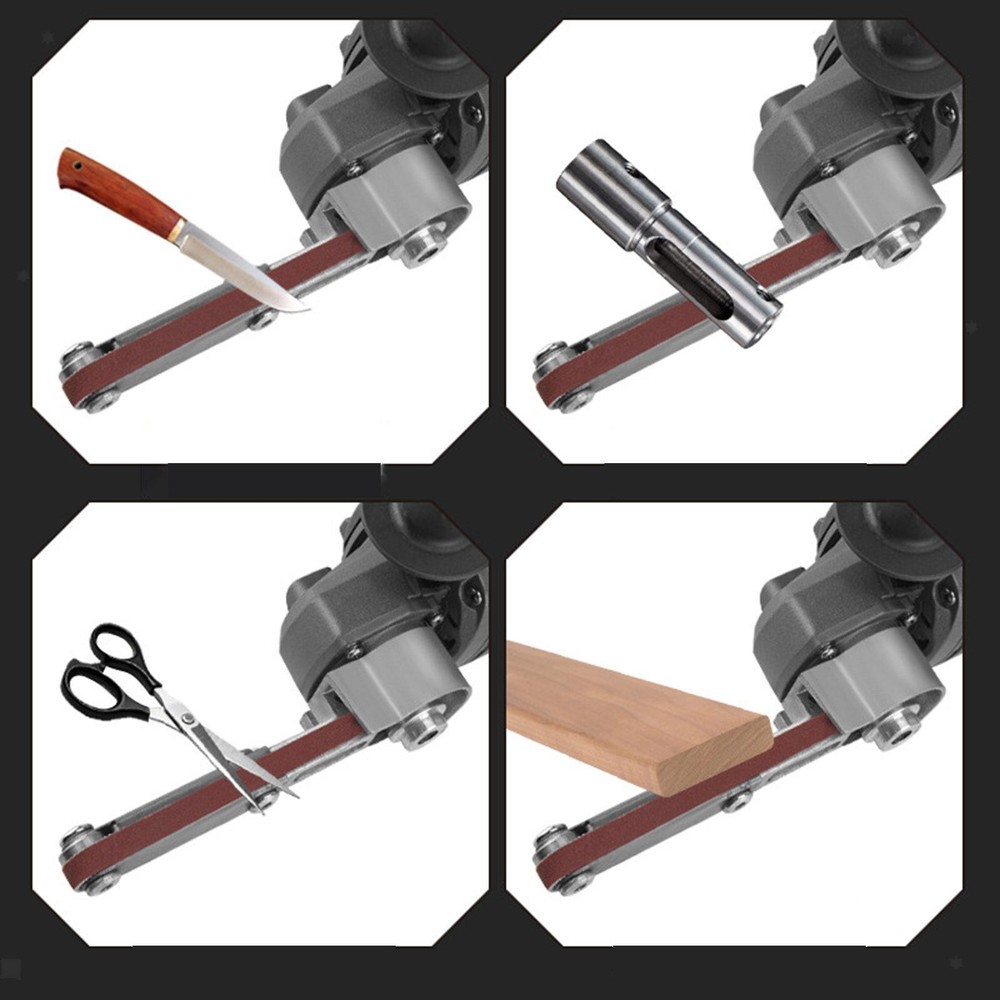 Sanding Belt Adapter for Grinder Accessories Mini Belt Sander Conversion Kit