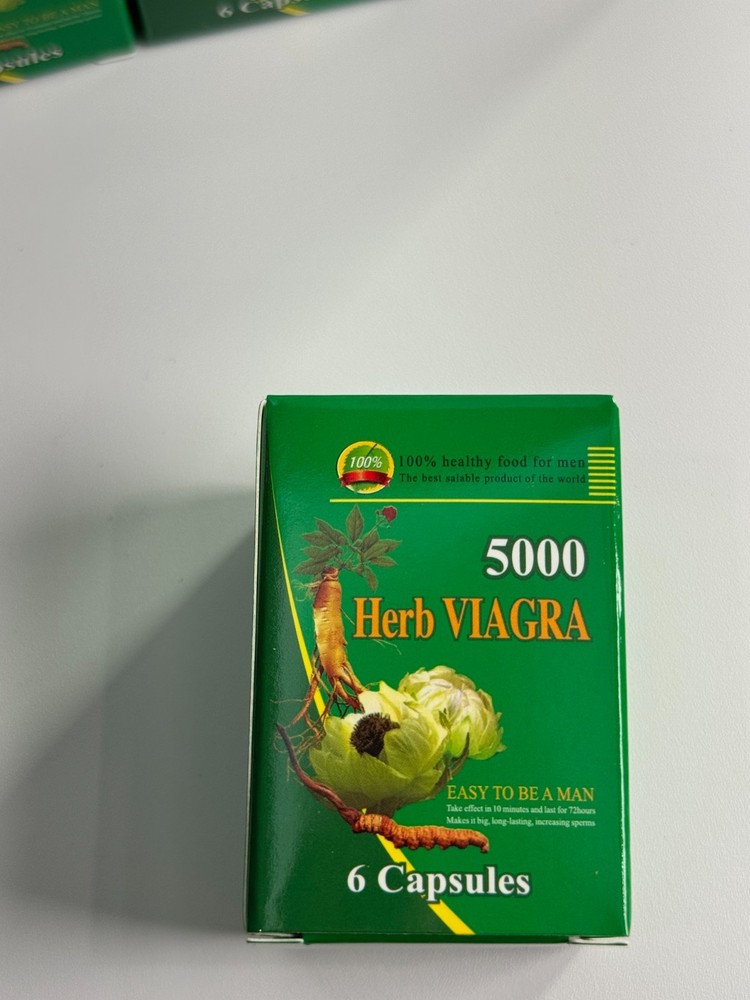 Herbal Supplement Capsules 6 Capsules x 6 Boxes