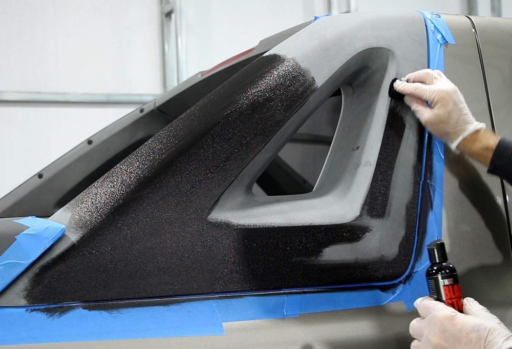 Lasting Black Plastic Revitalizer - Weatherproof Finish