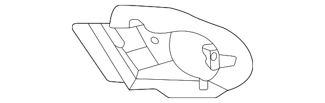 Genuine GM Lamp Bracket 42615795