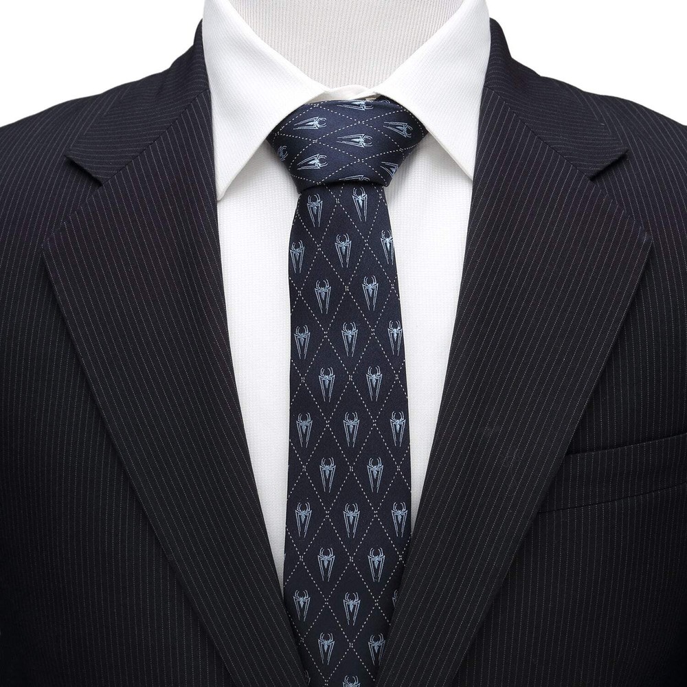 Marvel Spider-Man Diamond Navy Men's Tie
