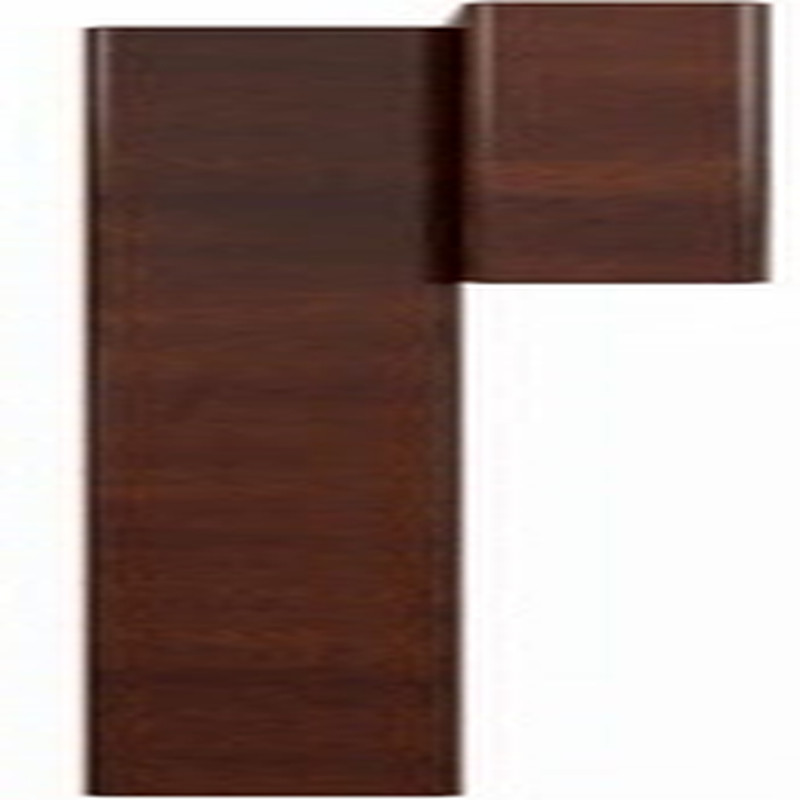Orlando Modern Solid Wood Headboard, Queen, Walnut