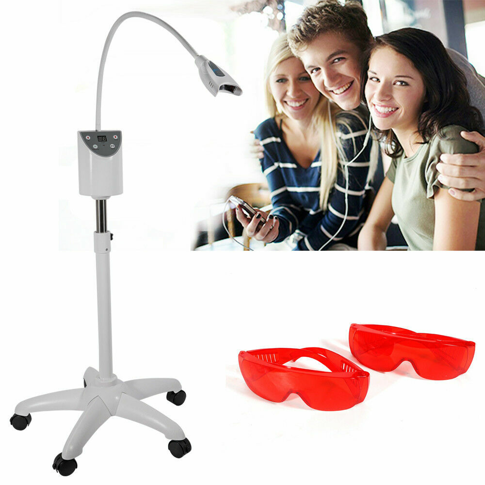 Dental Teeth Whitening Machine Mobile Lamp Bleaching Cold LED Light Accelerator