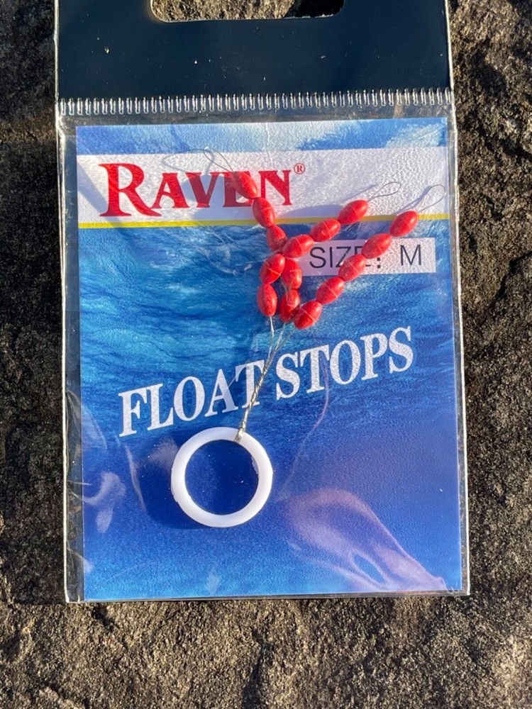 Float Fishing, Raven Medium Red Float Stops