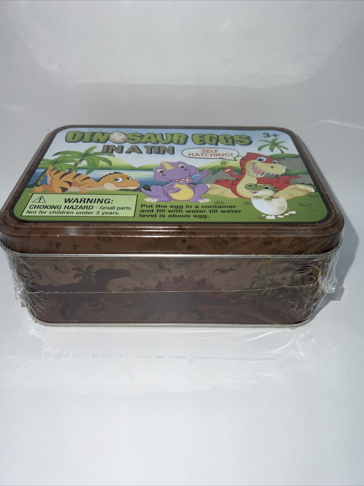 Dinosaur Eggs In A Tin Set