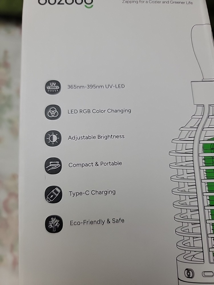 Buzbug MA-21 LED Electric Bug Zapper