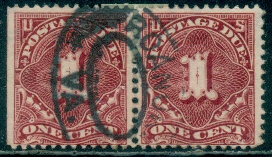 SCOTT # J38 PAIR, USED, FINE/BETTER, GREAT PRICE!
