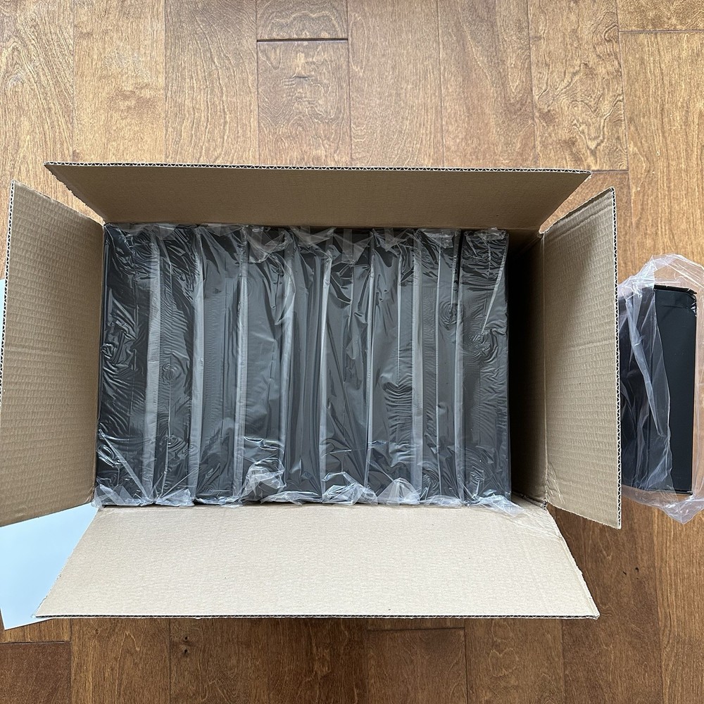 Bulk 20 Count Large Magnetic Gift Boxes (2 DAMAGED) - Backbone Trail Black
