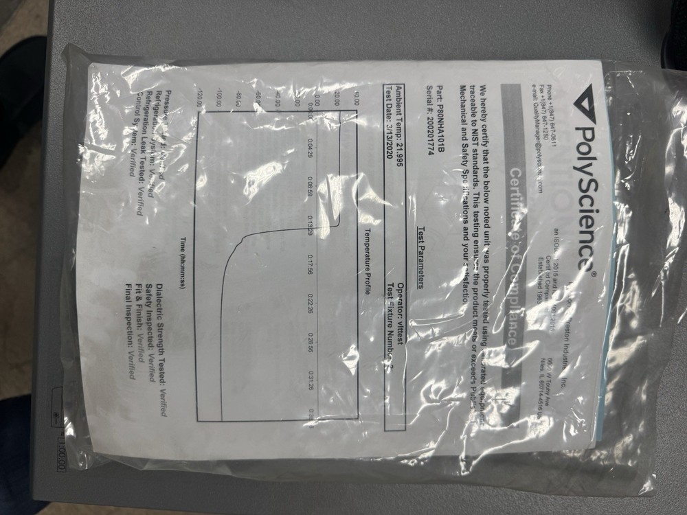 Polyscience IP-80 Low Temperature Coil Probe - Immersion Probe