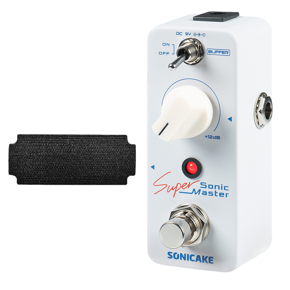 SONICAKE Master Clean Boost Buffer Guitar Bass Effects Pedal