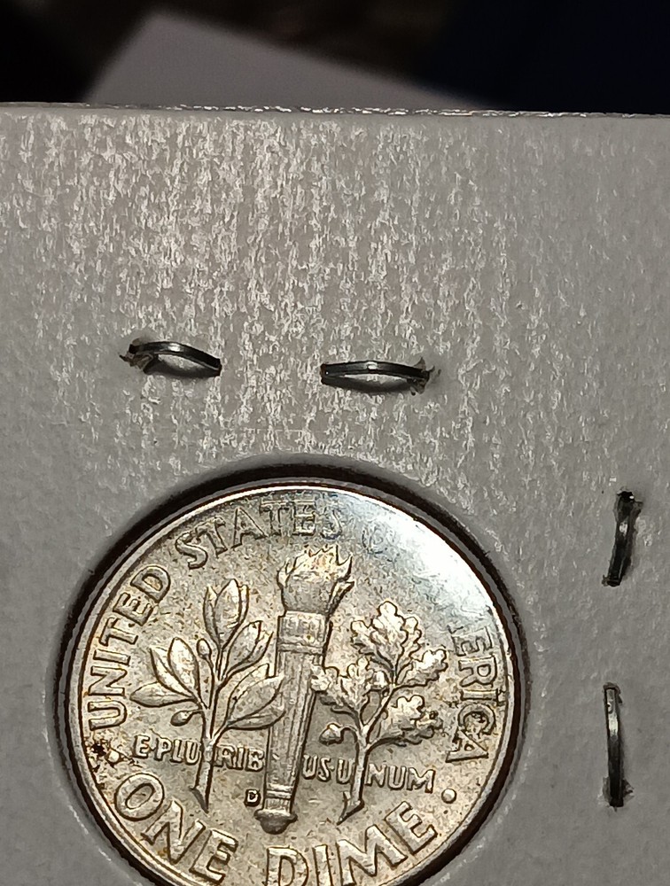1962 -D/D ERROR Roosevelt Dime - 90% Silver FULL BANDS J/507