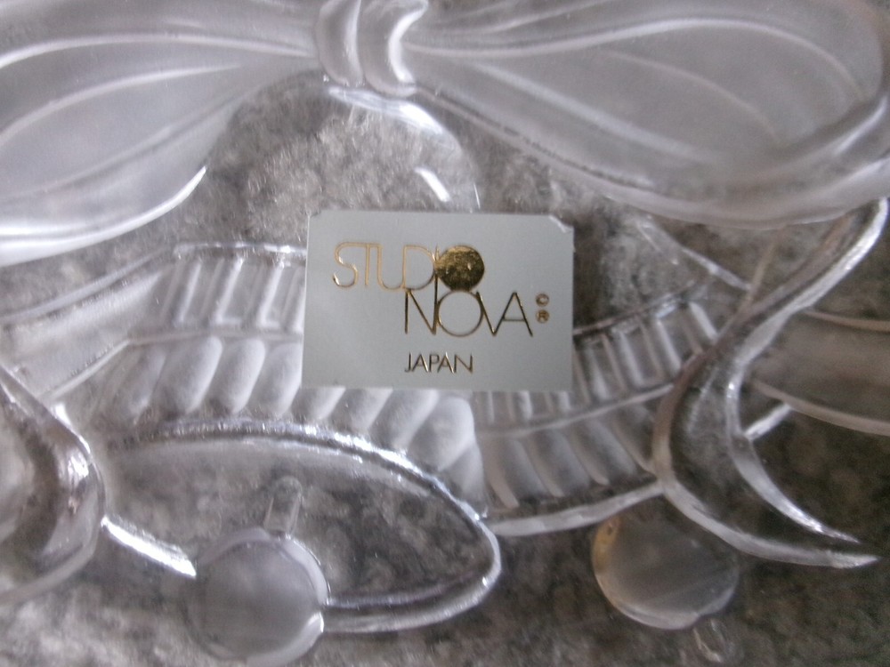 Studio Nova Oval Glass Candy Dish