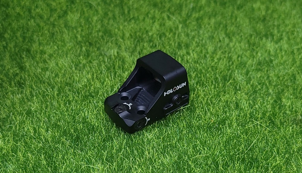 Holosun Classic Open Reflex Red Dot Sight 6 MOA Dot, Black - HS407K X2