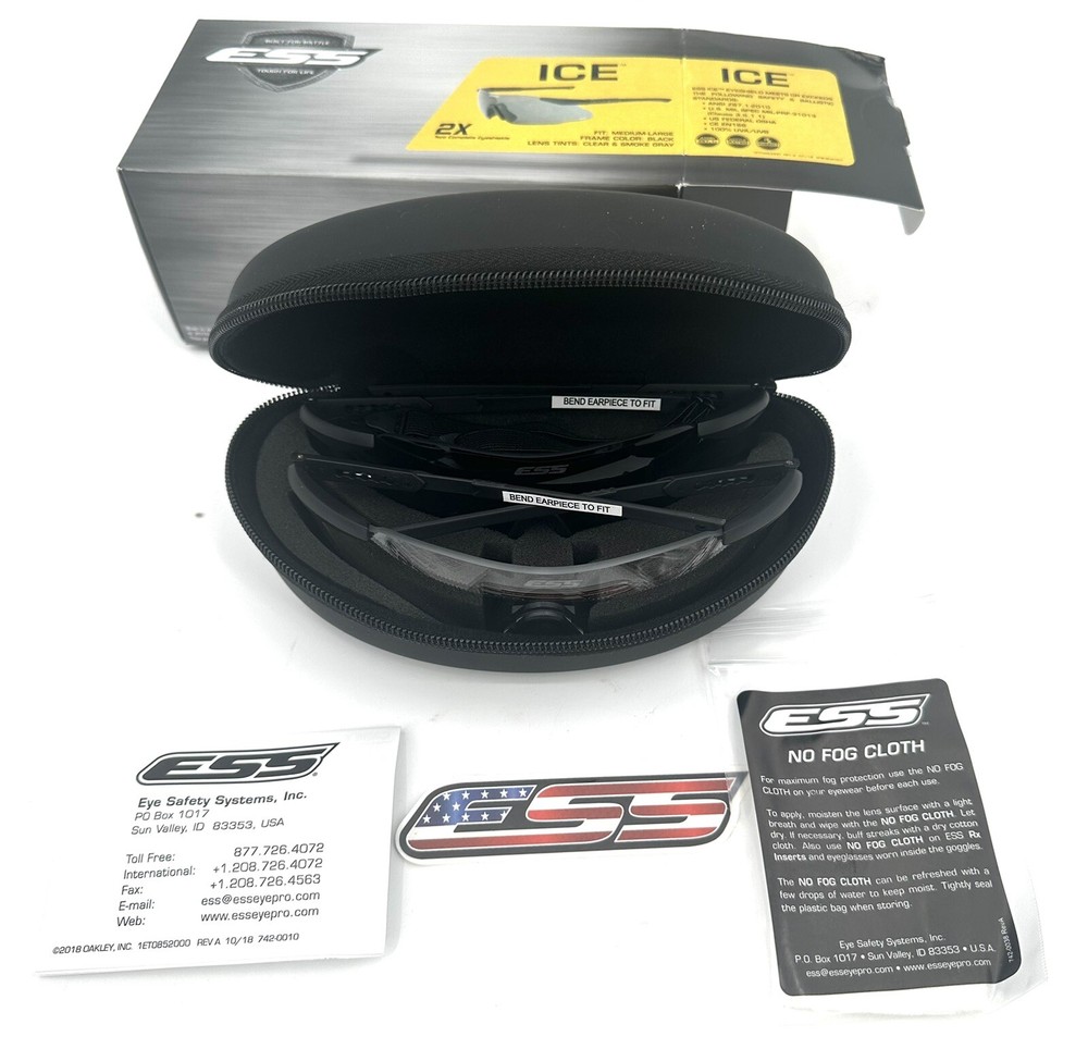 ESS Ice 2X Eyeshield 740-0003
