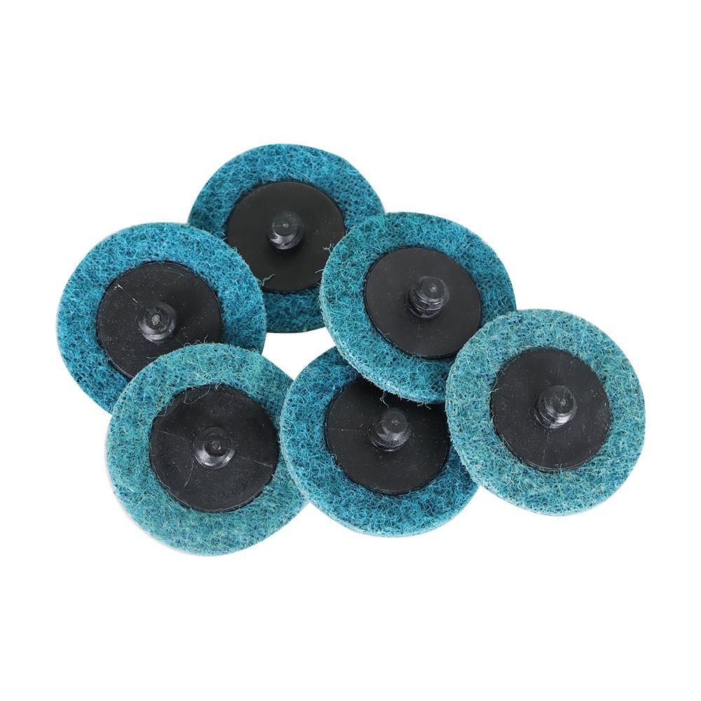 LABLT 50Pcs 2In Fine Surface Conditioning Discs Roll Lock Grinder Sanding Pads