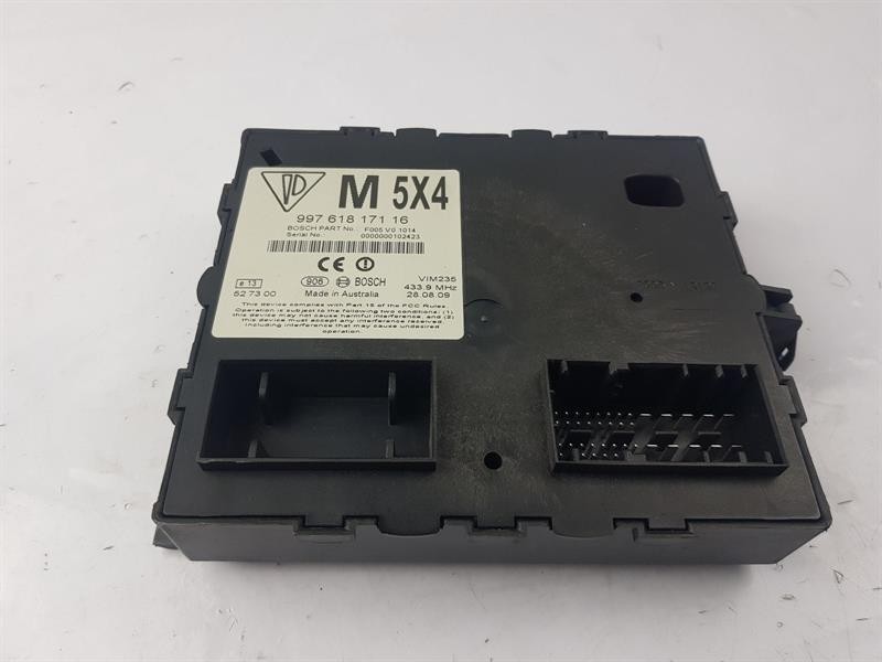 2009 PORSCHE CAYMAN CENTRAL LOCKING MODULE 99761817116