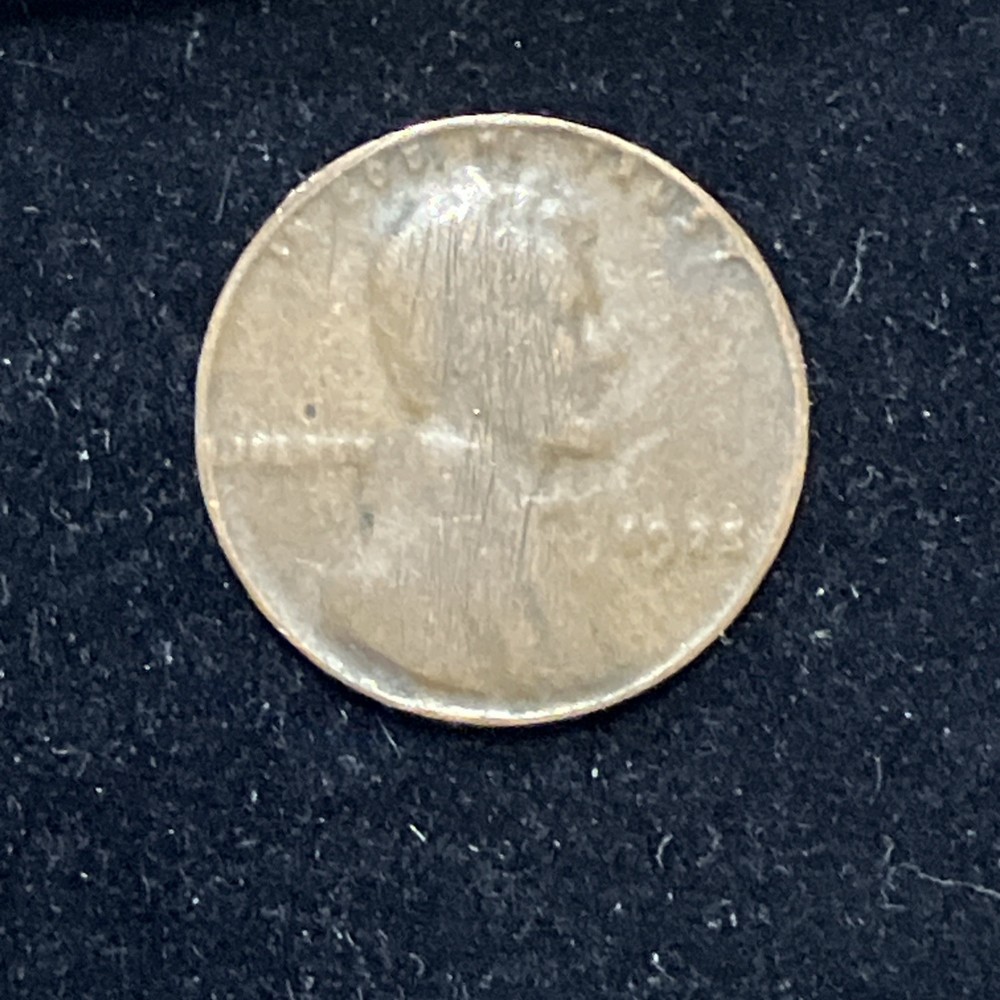 1925-P Lincoln Wheat Cent Error Coin: Very Thin Planchet Only 1.53g