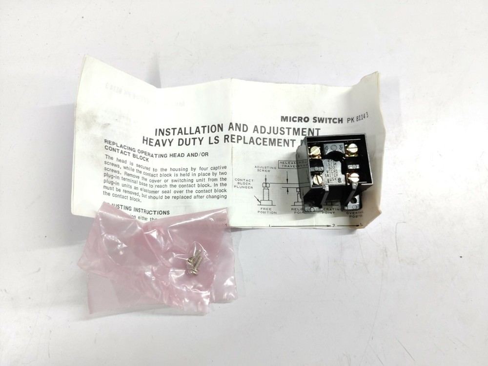 Honeywell LSZ3K Micro Switch