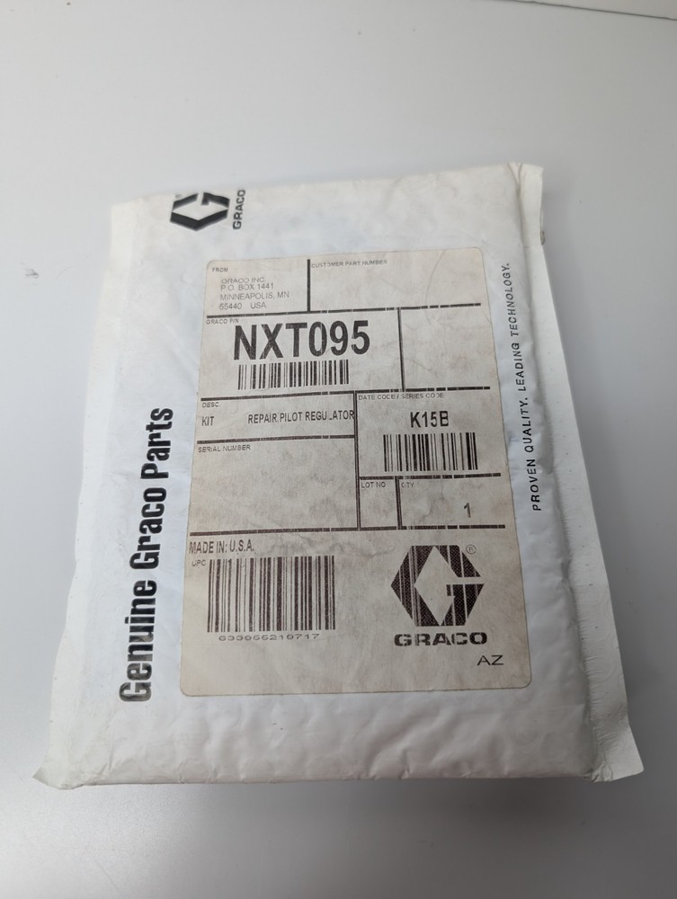 GRACO NXT095 KIT, REPAIR, PILOT REGULATOR