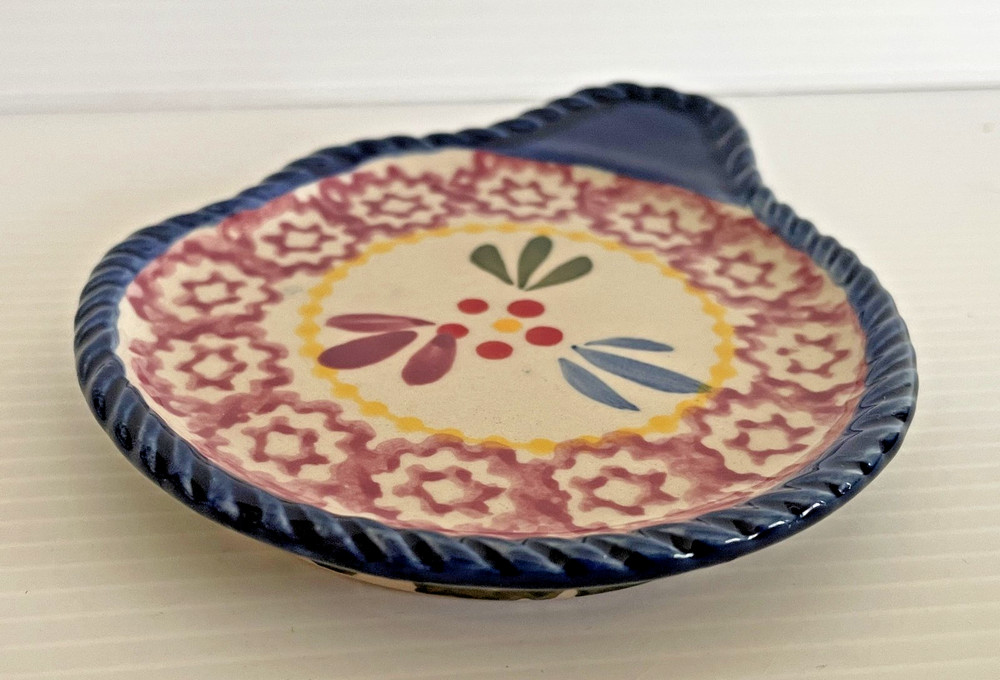 Tea Bag Rest Spoon Rest Cup Lid Temp-Tations Ceramic