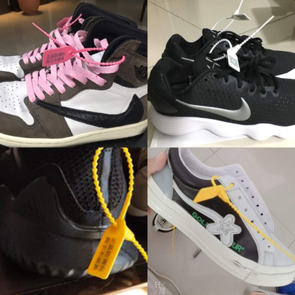 Plastic Tamper Seals, Zip Ties for Fire Extinguishers Pull Tite Security Tags