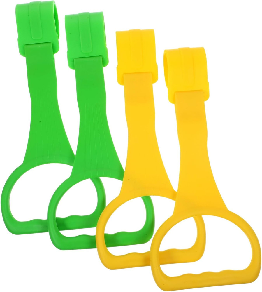 Pull Ring 4Pcs Pull up Rings Learning Standing Portable Hanging Toddler Hand Ran