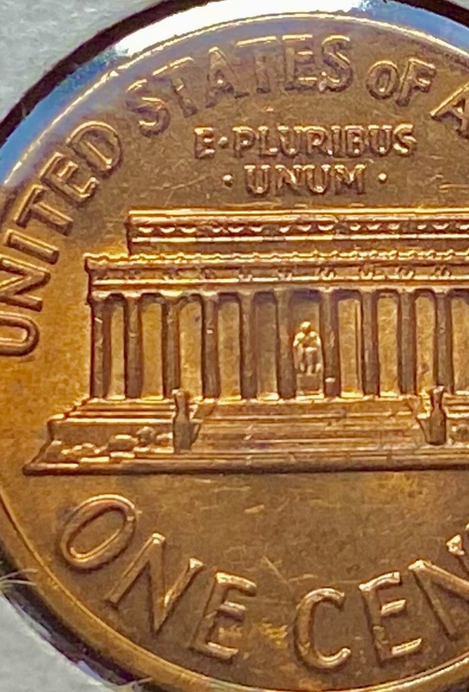 1971 Lincoln Cent - Red - Uncirculated - DDO FS-101 - Full Steps