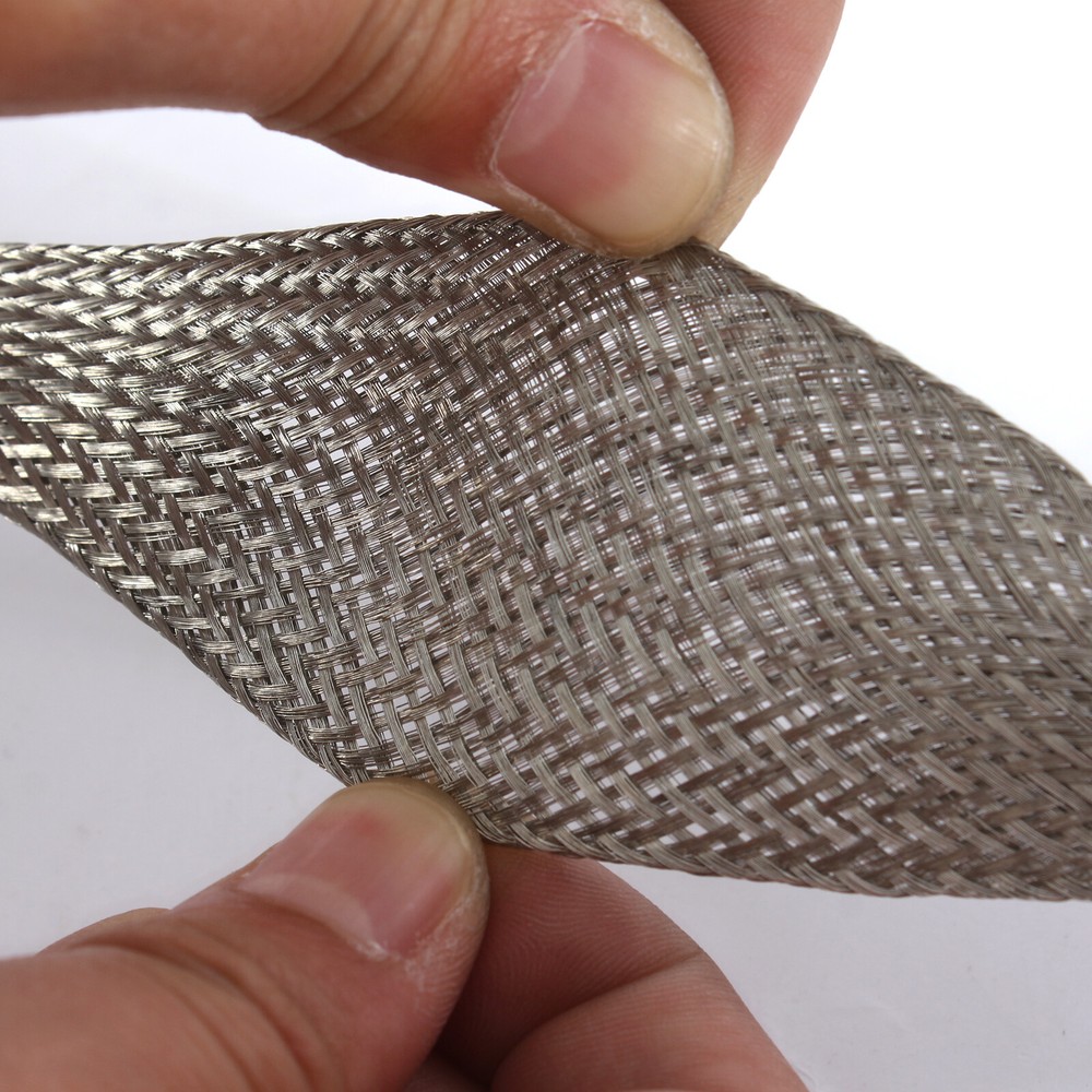 Tinned Copper Wire Shielding Ground Straps Braided Electrical Core Cable Sleeves