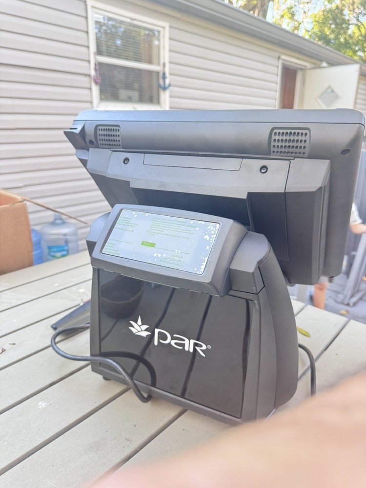 Par EverServ 6000 M7125 -01 POS Terminal windows xp fully working