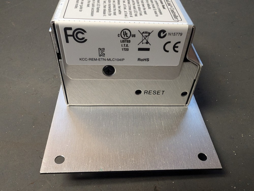 Extron MLC 104 IP Plus L, 60-818-32, Black, MediaLink Controller, Control Panel