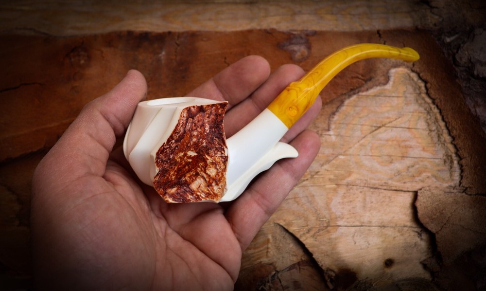 Special Natural Meerschaum Pipe