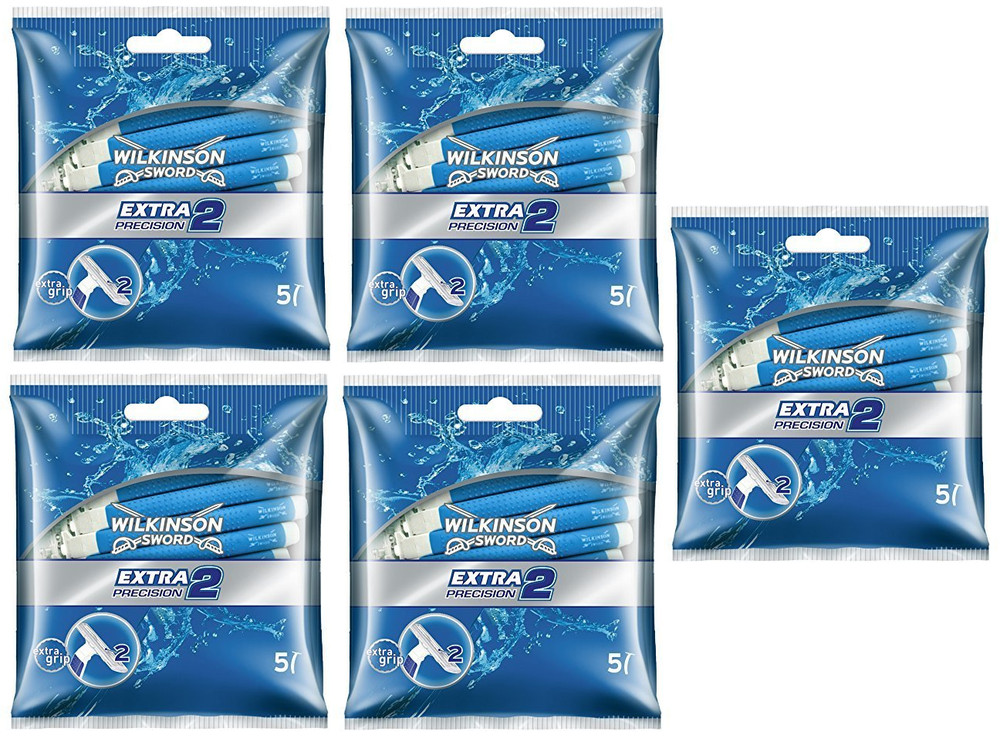 Wilkinson Sword Extra Precision 2 Disposable Razor, 25 Count (Same As Schick ST)