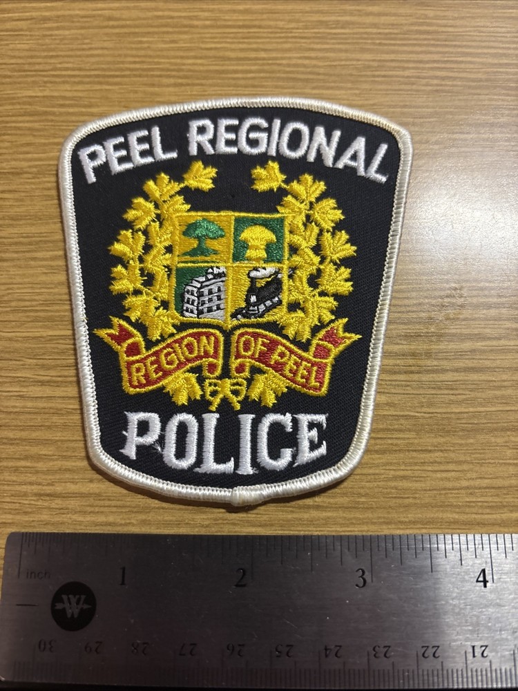 Peel Regional Canada Police Patch