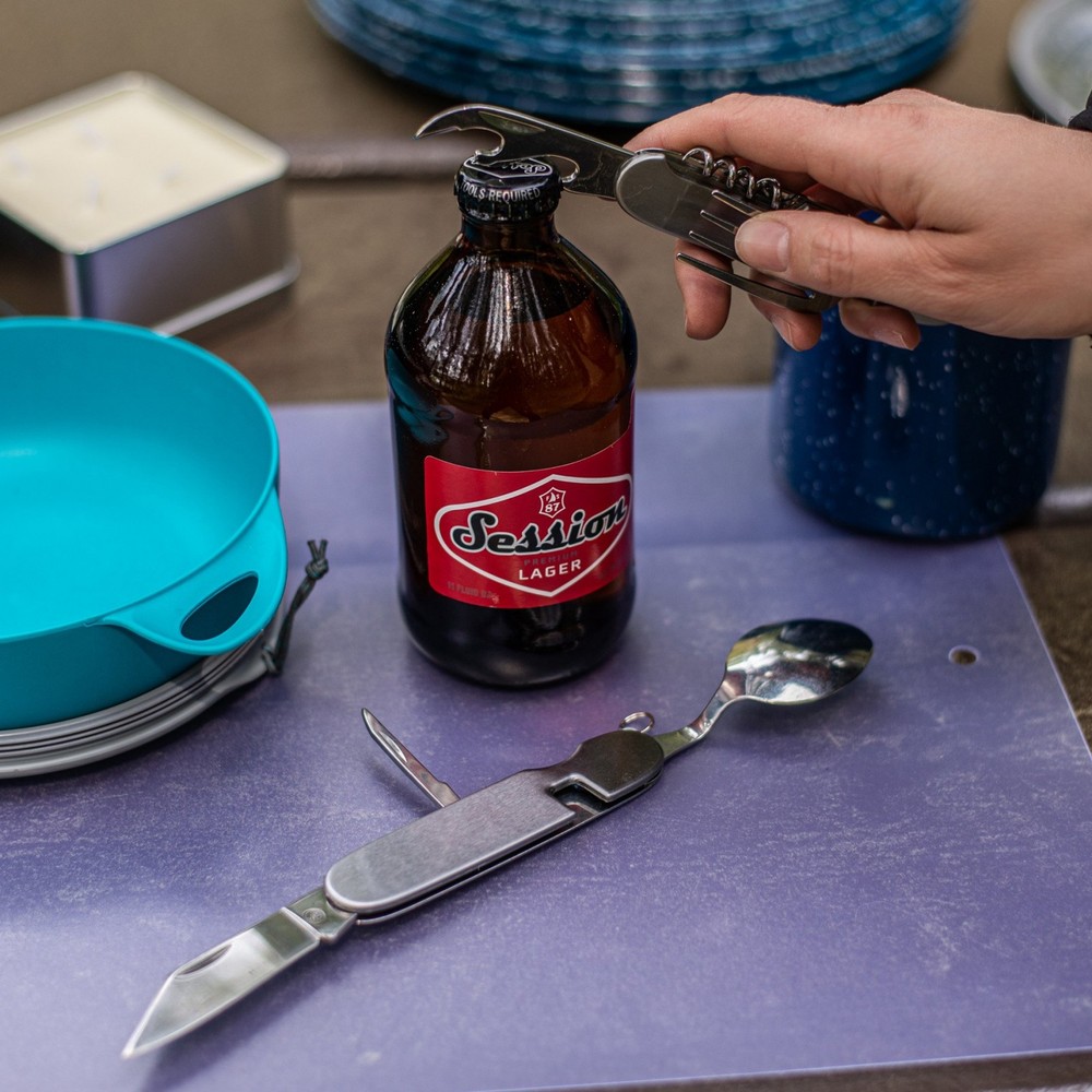 7 Function Deluxe Heavy Duty Camping Utensil Multi Tool