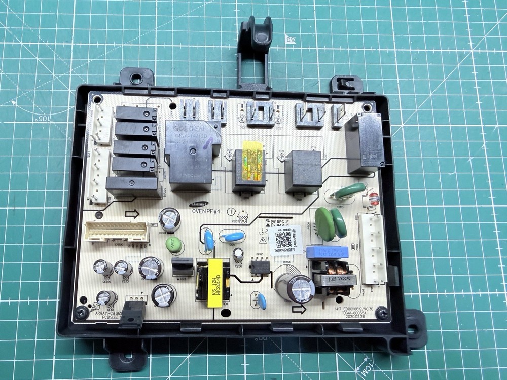 Samsung Range Oven Main Control Board P#DG92-01207B