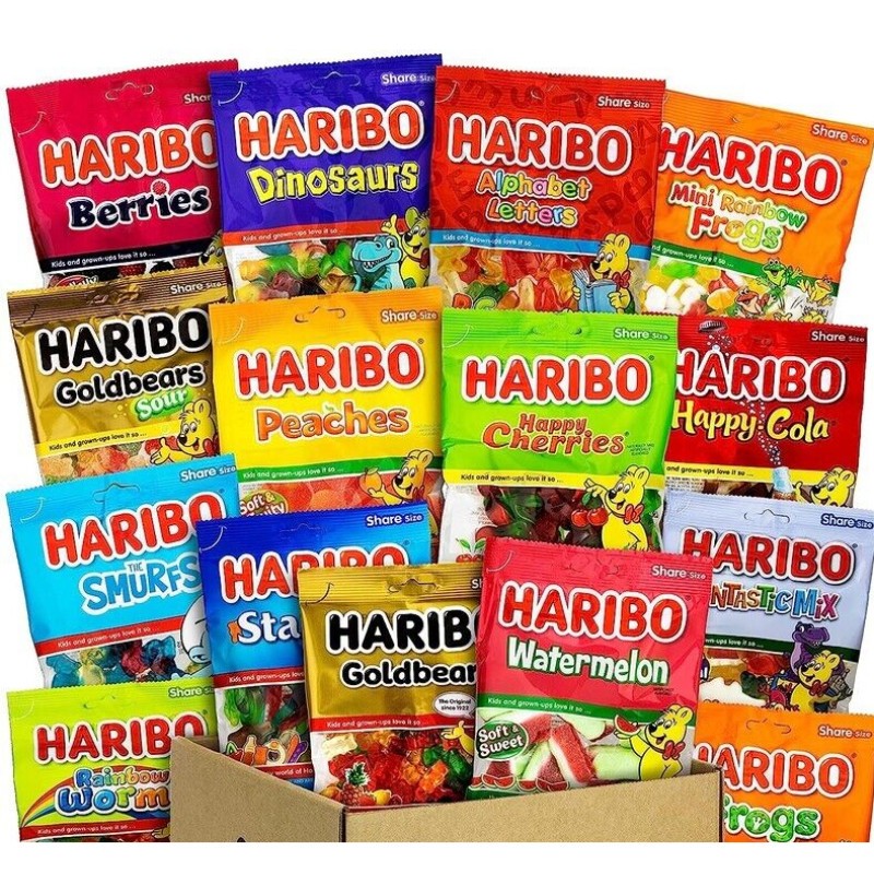 Haribo Sour S'ghetti Peg Bag