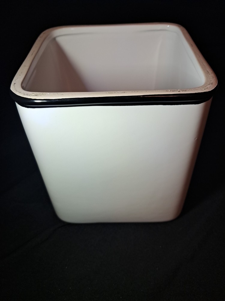 White Ceramic Tissue Box Cover Hobby Lobby