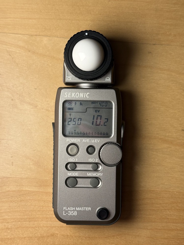 [TESTED] [Mint] [Lumigrid] [inUS] Sekonic L-358 Flash Master Digital Light Meter