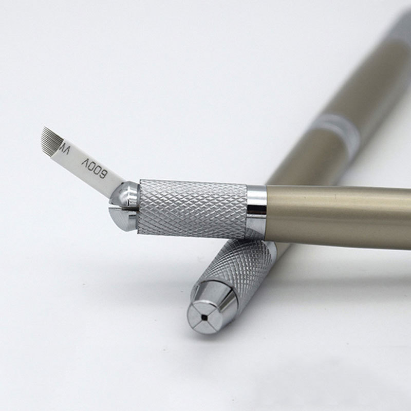 Microblading Needles Permanent Manual Makeup 3D Embroidery Eyebrow Tattoo Blades