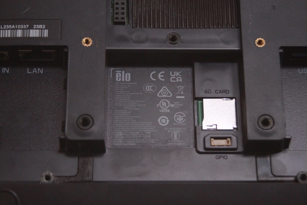 Elo Touch 10.1 TOUCH SCREEN ANDROID DEVICE MODEL ESY1014 UNTESTED READ