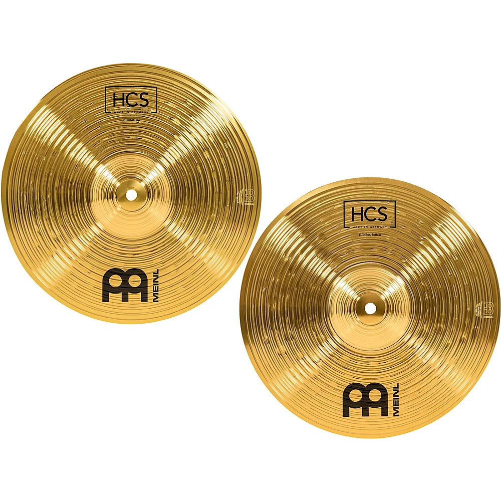 Meinl HCS Hi-Hat Cymbal Pair 13 in.