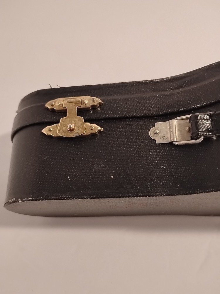Miniature Guitar Case 8.5" With Velvet Lining READ