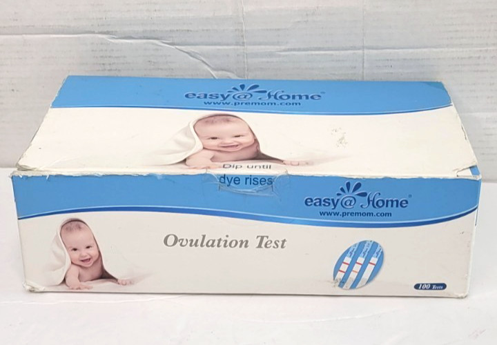 Easy @ Home Ovulation Test 100 Tests, Expires 04/04/2027