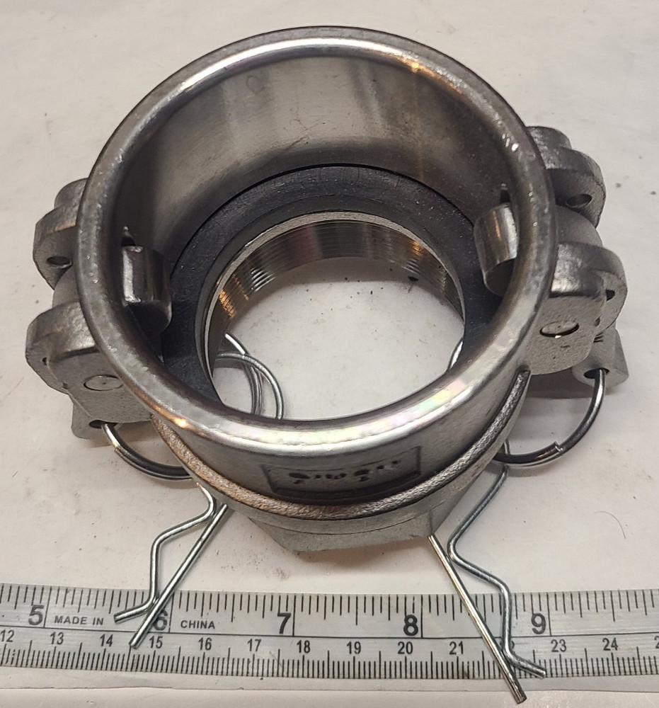 2" DIXON D-200 Type D Coupler 316 Stainless Steel