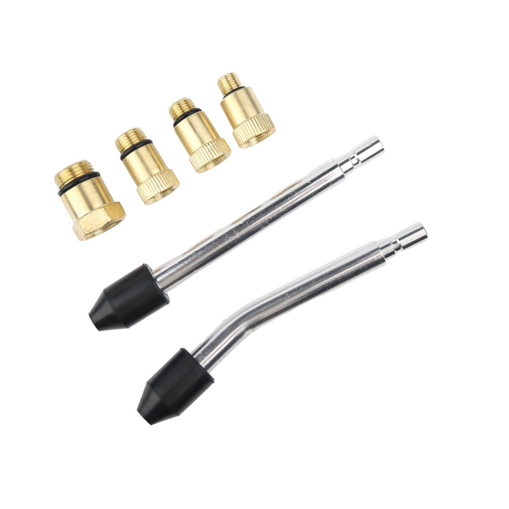 8-Piece Gasoline Engine Compression Tester Kit Universal Cylinder Pressure Tool