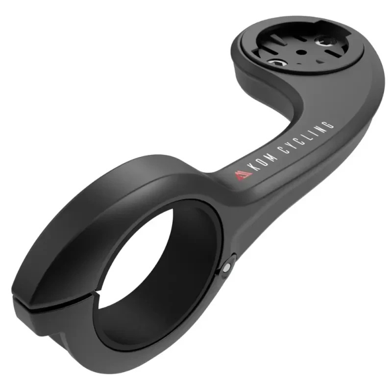 KOM Cycling CM06 Computer Mount + Accessory Adapter. Black