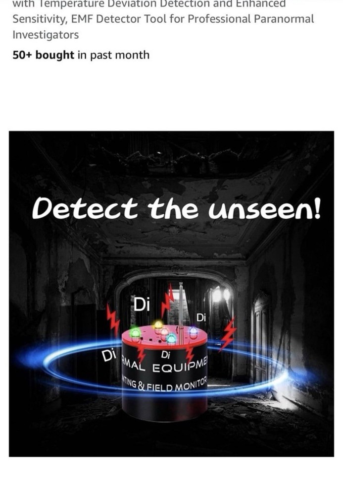 EMF Paranormal Detector Equipment Temperature Deviation & Enhanced Sensitivity
