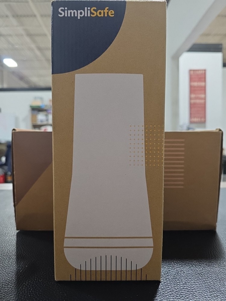 SimpliSafe home security system in its packaging