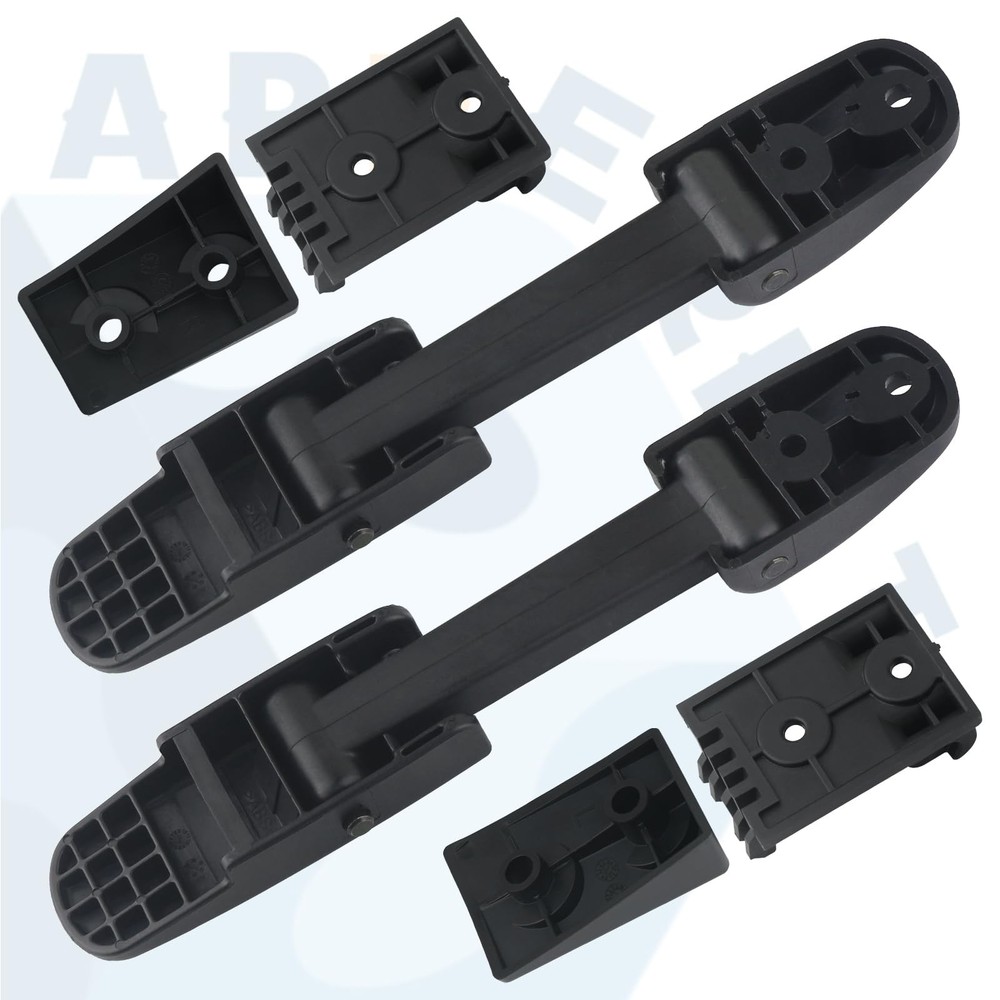 Mack Hood Latch Strap w/Catch Bracket Left Driver & Right Passenger Black