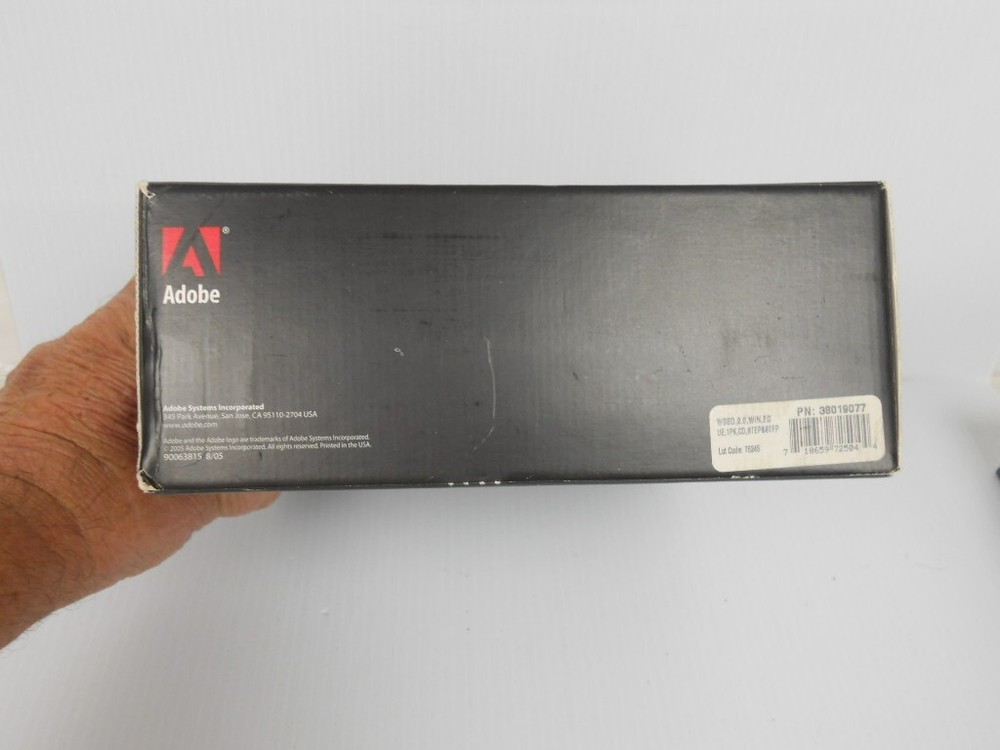 Adobe Creative Suite 2 Premium STUDIO 8 Web Bundle Windows Manuals Training Disc